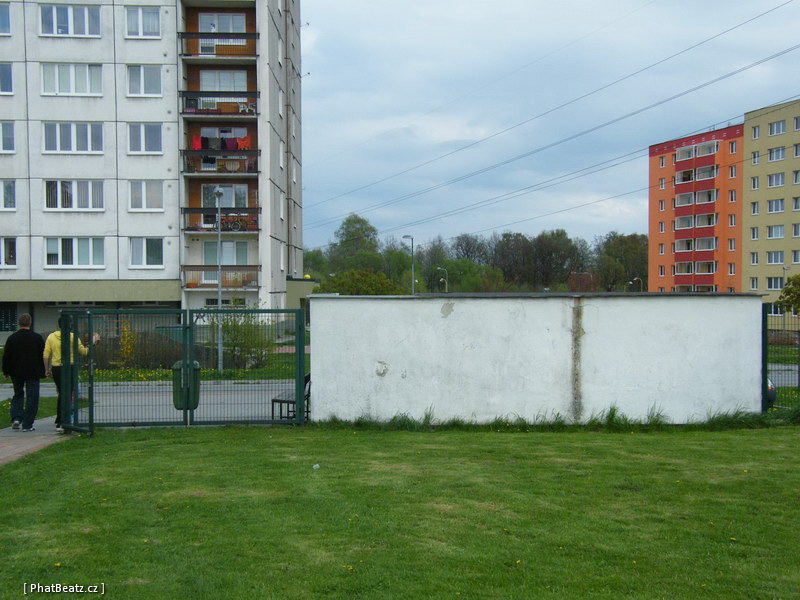 3. rozvodná stanice HTS - zídka
