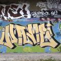 GraffBeatz - Barrandovský Most, Praha (9.4.2002)