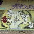 GraffBeatz - Barrandovský Most, Praha (9.4.2002)