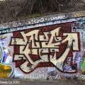 GraffBeatz - Barrandovský Most, Praha (9.4.2002)